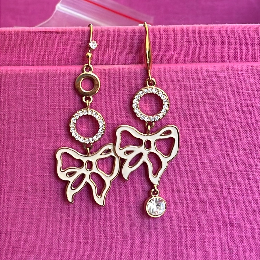 Asymmetrical Butterfly Earrings